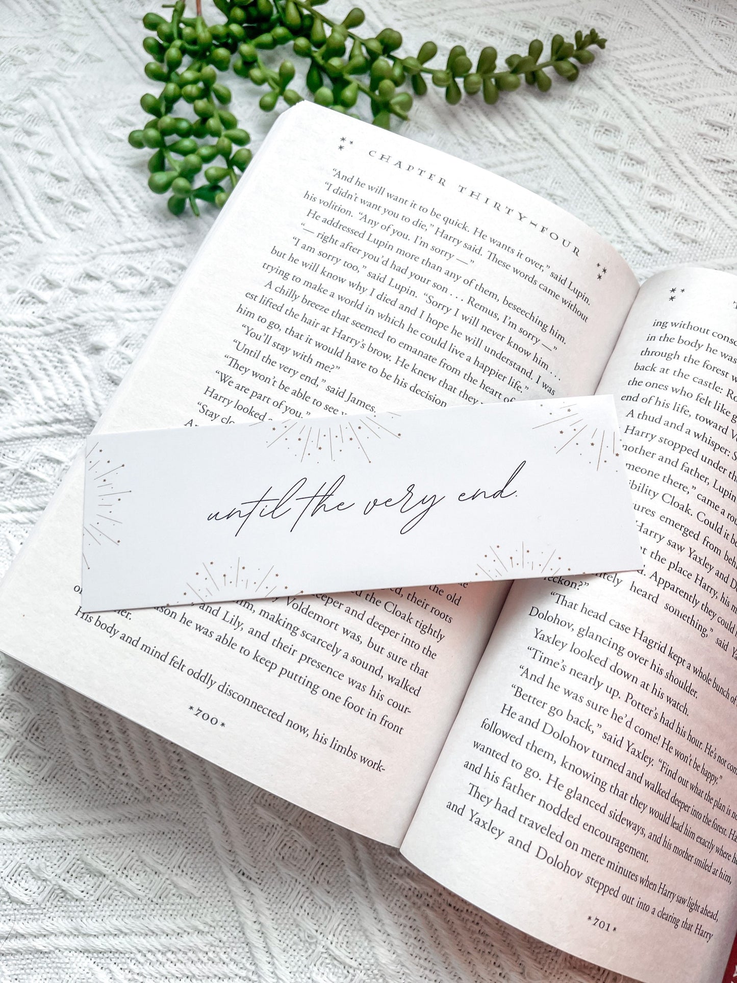Until the Very End Bookmark