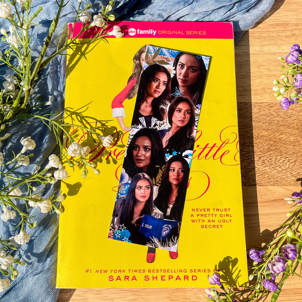 2x6in collage bookmark of emily fields from pretty little liars