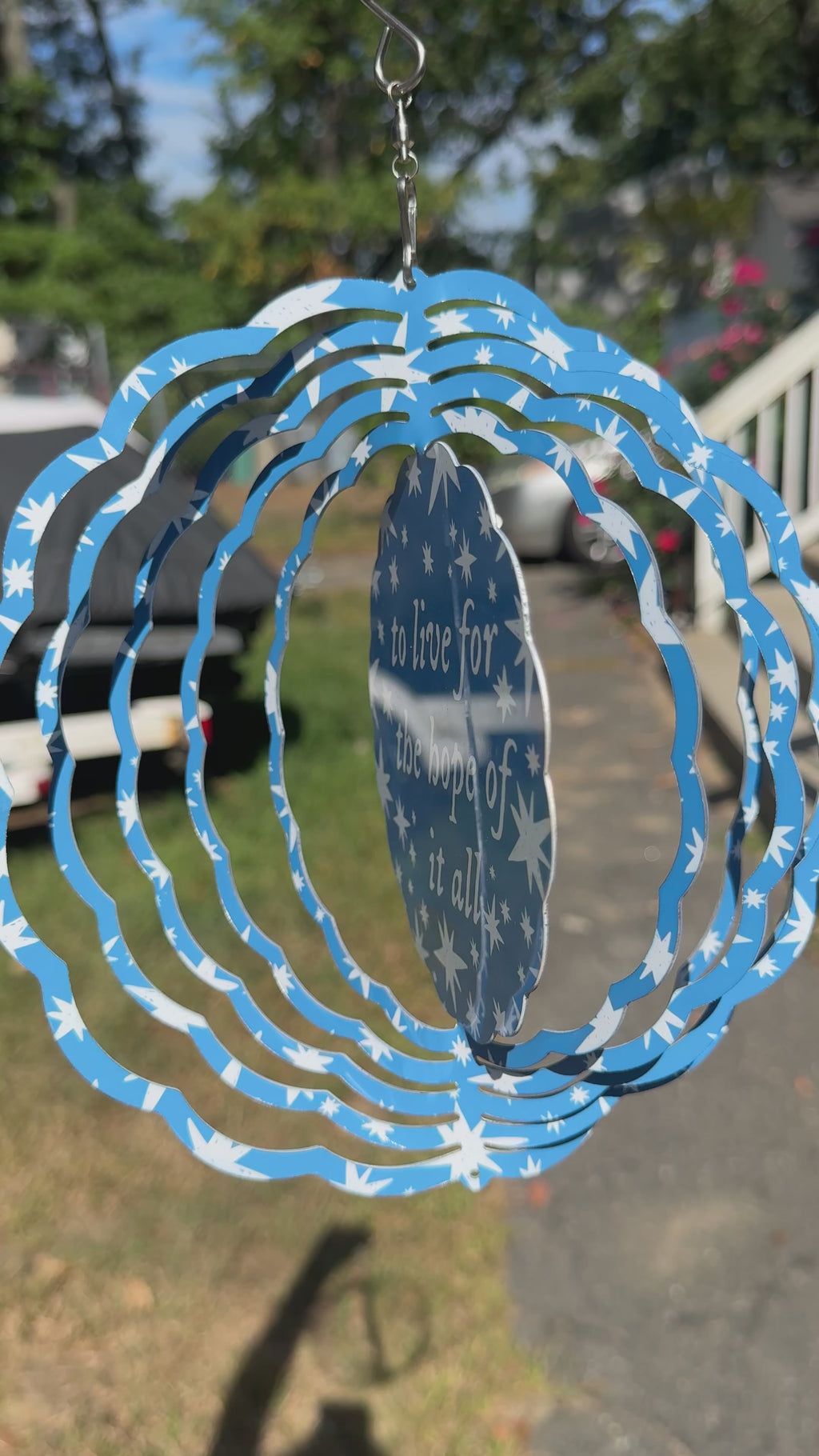 To Live For The Hope Of It All Wind Spinner