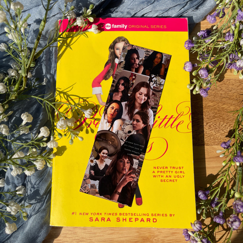 Collage bookmark inspired by Spencer Hastings from Pretty Little Liars.