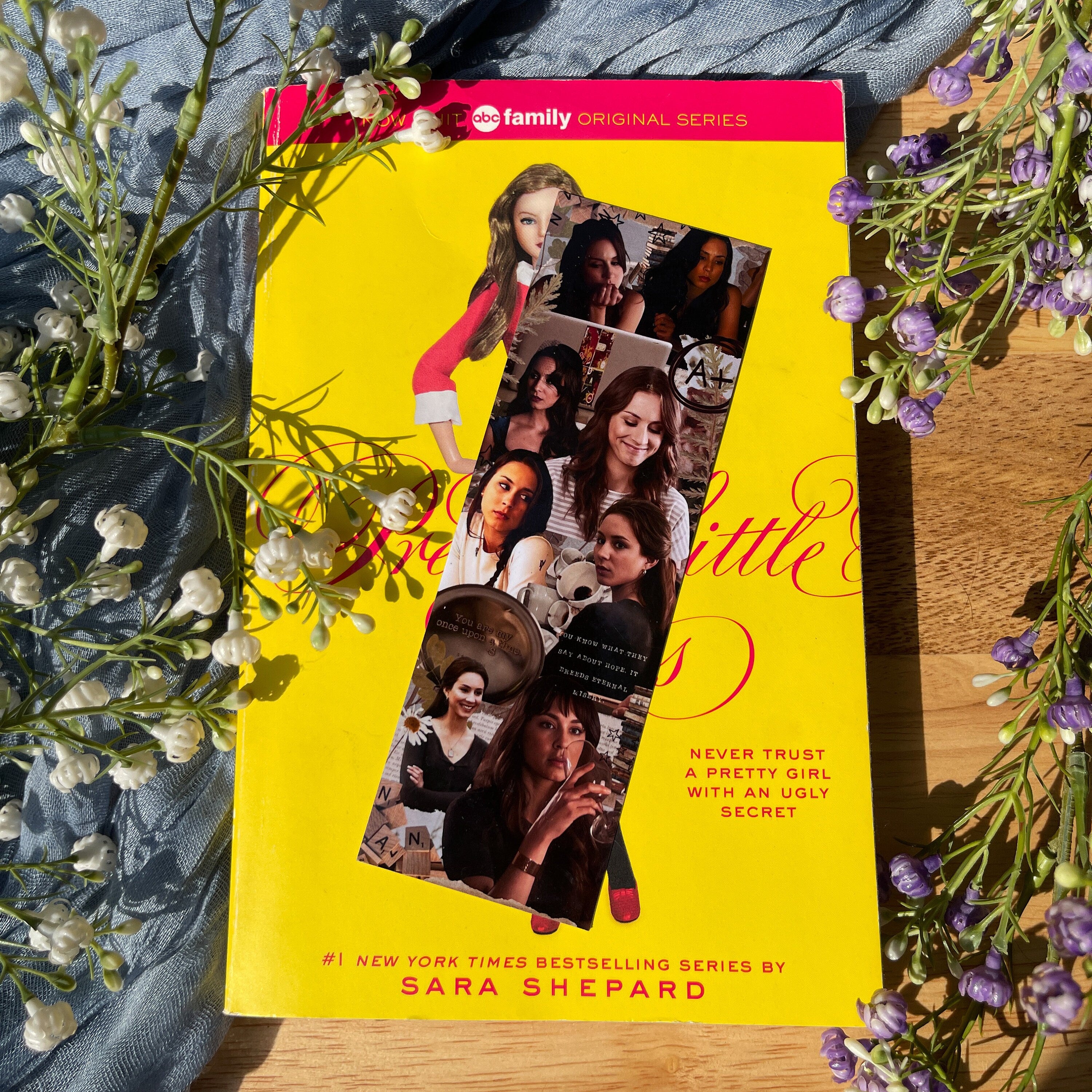 Collage bookmark inspired by Spencer Hastings from Pretty Little Liars.